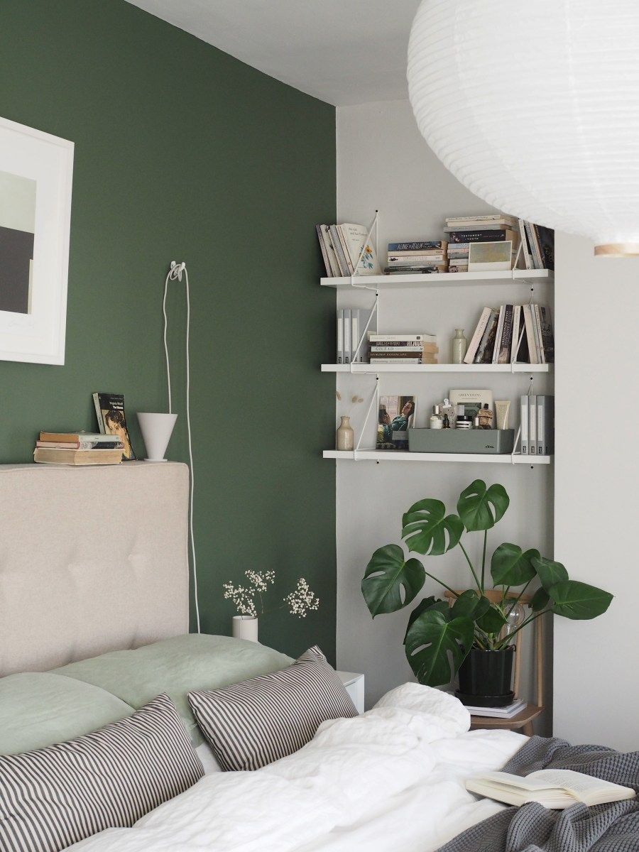 yatak odası renkleri yeşil