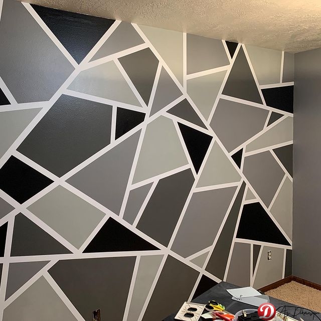 bantla duvar boyama teknikleri 9