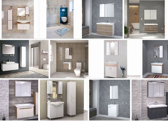 Tekzen Banyo Dolabı İle Banyonuza Şıklık Katın 2022 2 tekzen-banyo-seramik