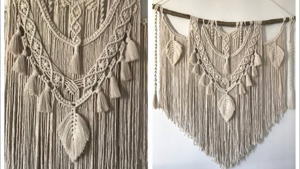 Makrome Duvar Süsü Nasıl Yapılır? 10 Makrome Duvar Susu Nasil Yapilir